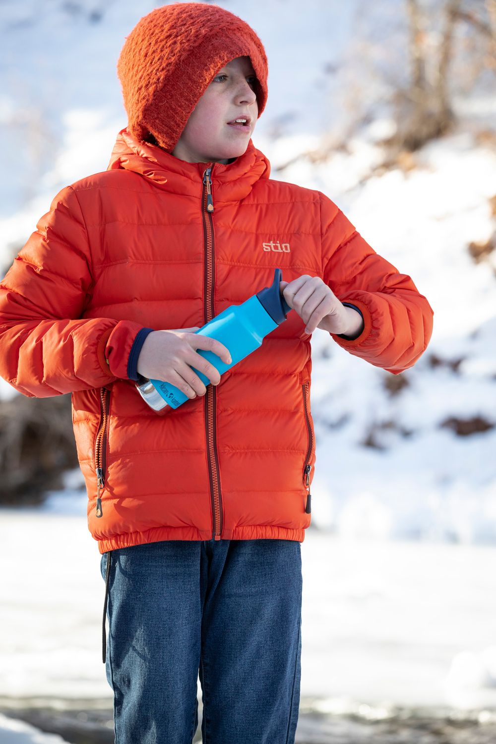 Детская термобутылка Klean Kanteen Insulated Kid Classic Narrow 12oz (355 мл) Hawaiian Ocean