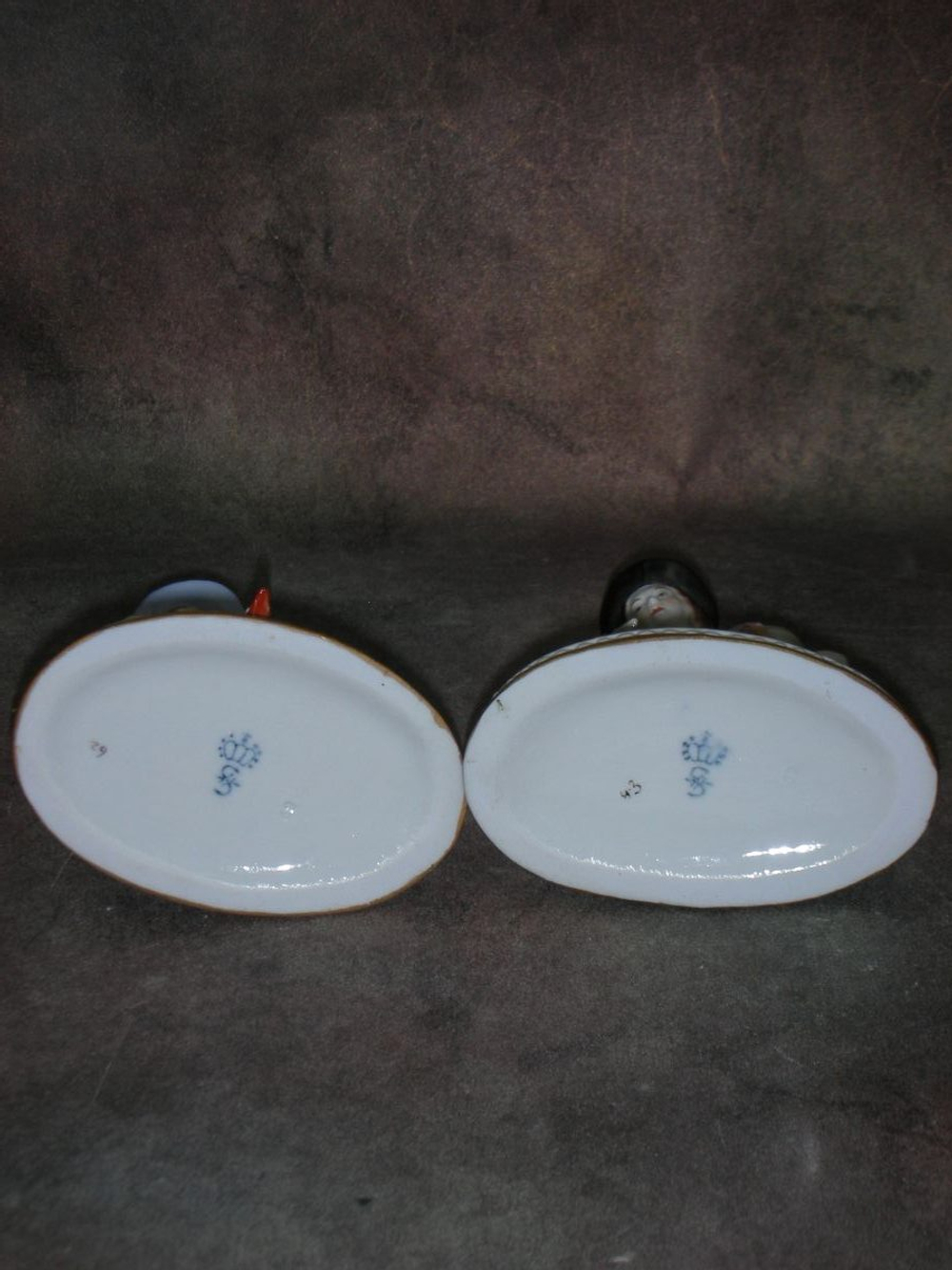 Статуэтка. Фарфор. Пастухи пара. Sitzendorf. Германия