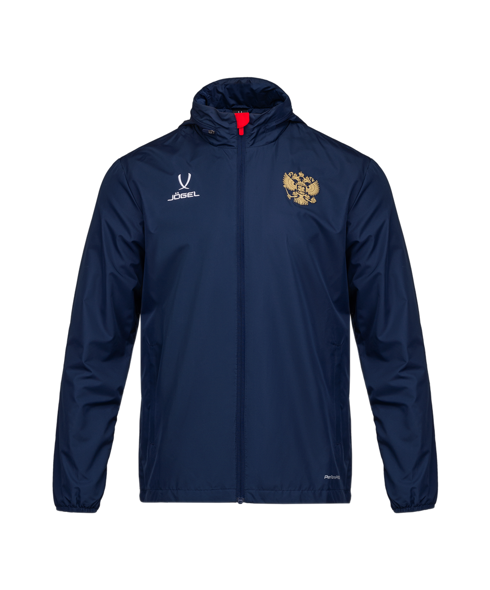 Куртка ветрозащитная JÖGEL NATIONAL PerFormPROOF Rain Jacket, темно-синий