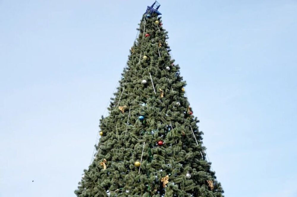 Уличная Гирлянда: холодный белый "Тающие сосульки" для елок от 3 до 19 м