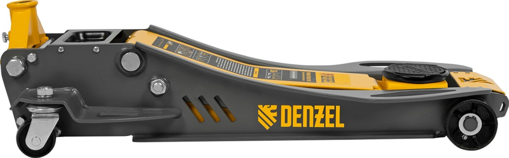 Домкрат подкатной Denzel 51251 гидравлический 3,8 т, 110-580 мм, низкий подхват