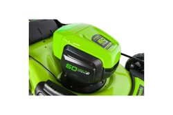 Газонокосилка GREENWORKS 60 V аккумуляторная без акб и з/у   2502807