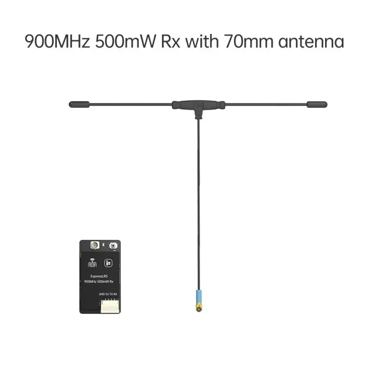 Приемник iFlight Elrs 900 MHz 500 mW RX +Антенна 868/900 MHz 70mm