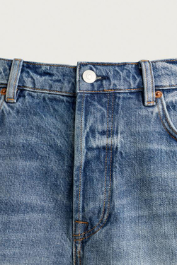 ZARA ДЖИНСОВЫЕ ШОРТЫ, ГОЛУБОЙ