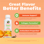 MaryRuth's, Megadose Vitamin C, липосомальный витамин C, с ароматом цитрусов и ванили, 225 мл (7,6 жидк. унции)