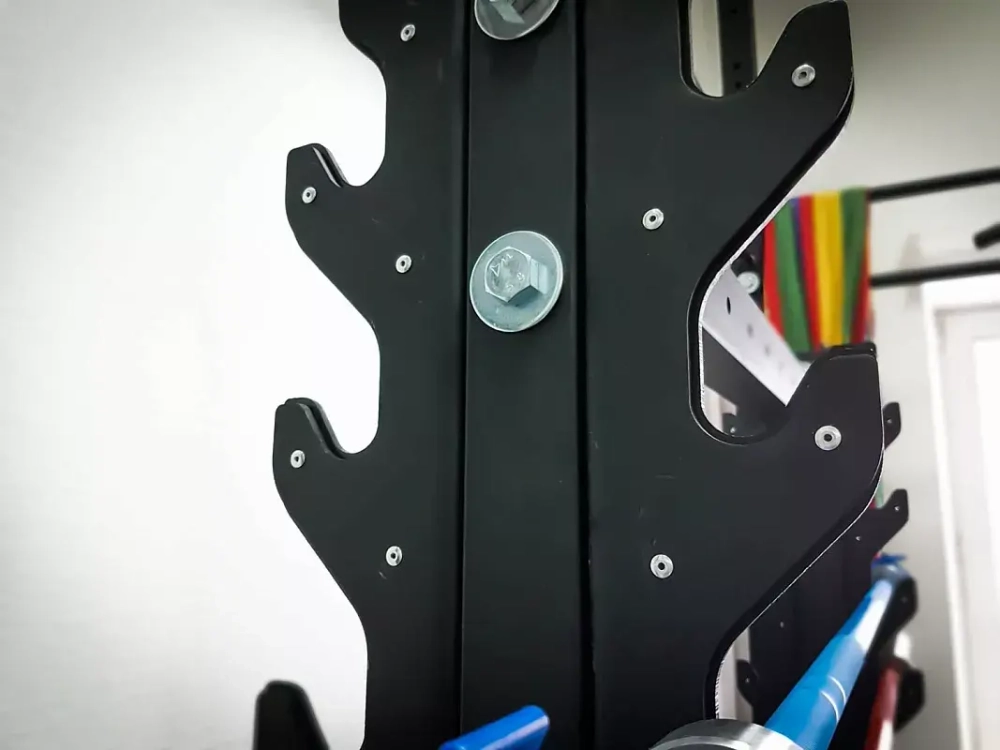 Кронштейны для 8ми грифов с пластиком