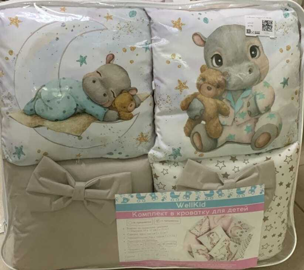 КПБ WellKid 17пр сатин