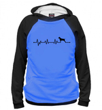 Толстовка "Кане Корсо - сердечный ритм"