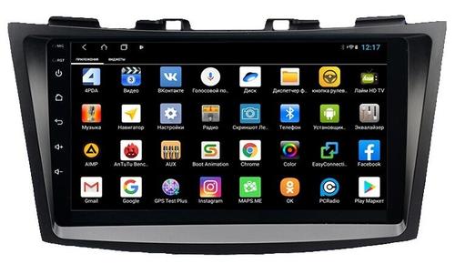 Магнитола для Suzuki Swift 2011-2015 - Parafar PF054XHD на Android 13, CarPlay, 4G SIM-слот