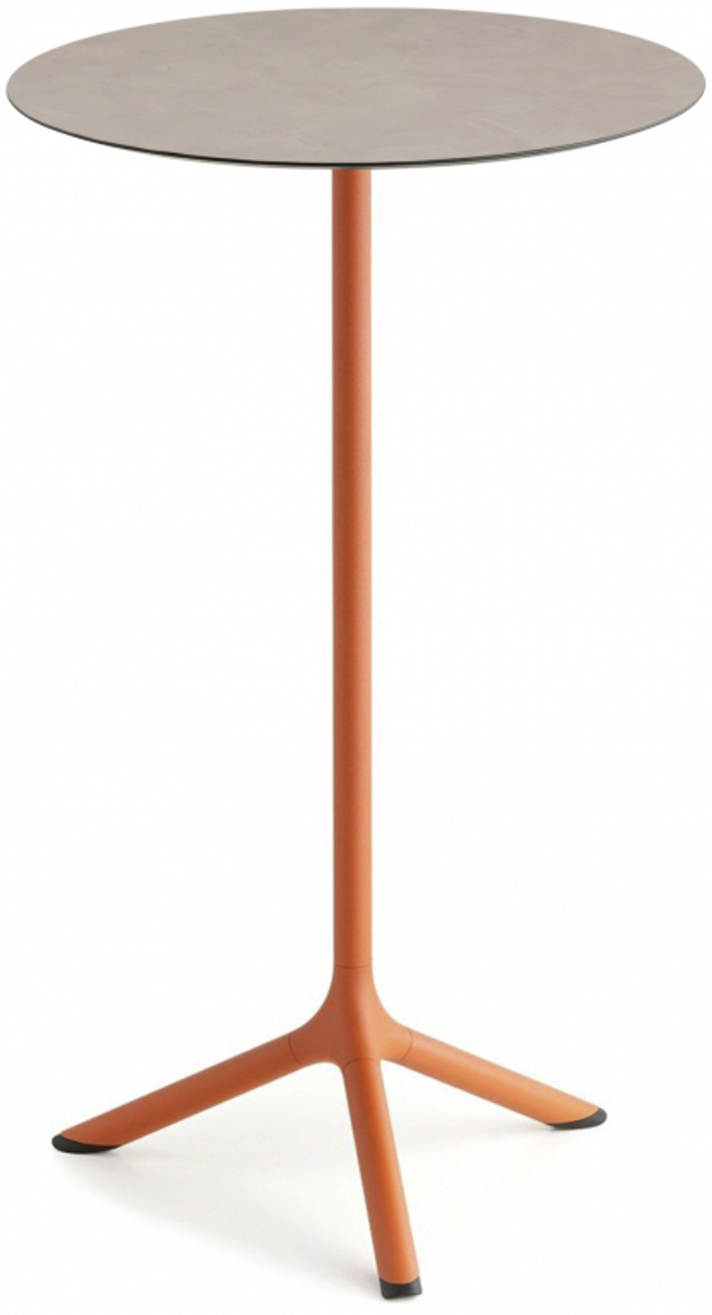 Стол ламинированный барный Scab Design Tripe, терракотовый, тортора шпатель