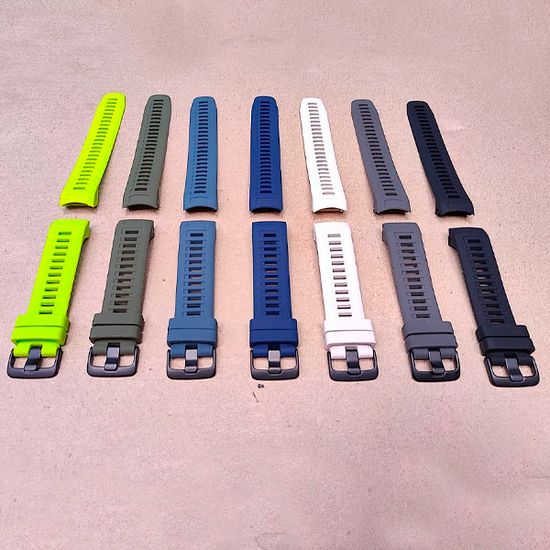 Ремешок силиконовый для Garmin Instinct / instinct 2 / Instinct Crossover 22 мм оригинальное крепление (Красный)