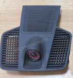 Спортивный хронометр (красный) с часами и подиумом для Porsche Cayenne 9Y 2018–2024