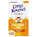 Little Remedies, Леденцы от боли в горле, со вкусом натурального меда, для детей от 3 лет, 10 леденцов
