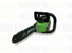 Цепная пила аккумуляторная GreenWorks GD40CS15, 40V, 35 см, бесщеточная, 1,5 КВТ, без АКБ и ЗУ (2005707)