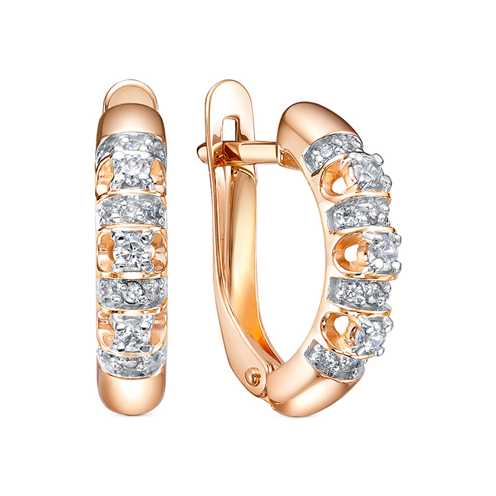 Серьги из золота 585 пробы