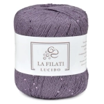 Пряжа Lucido, 100г, 445м, 90%хлопок, 10%микропайетки, (цена за 1 шт)
