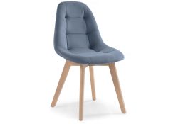 Деревянный стул Filip blue / wood