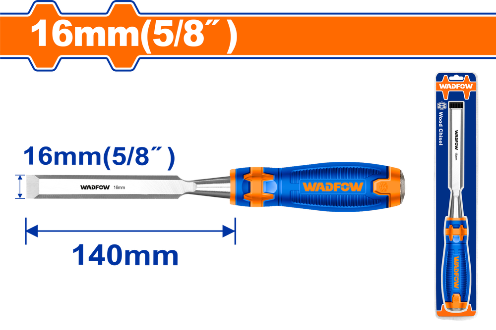 Стамеска WADFOW WWC1216 16х140 мм