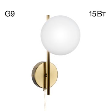 Бра 1*G9 CL212313 бронза TONGA Citilux