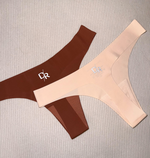 Бесшовные трусы Thongs Terracotta