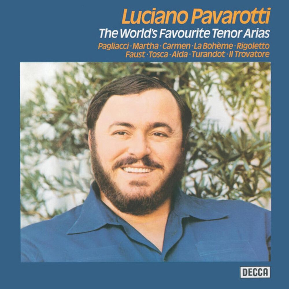 Luciano Pavarotti / The World&#39;s Favourite Tenor Arias (LP)