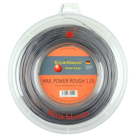 Струны для тенниса KIRSCHBAUM MAX POWER ROUGH Бобины 200 м