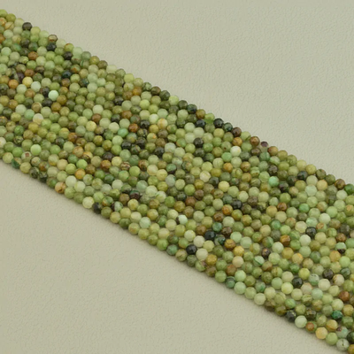 Нитка Жадеит 40 см. 3,5 мм. (Без замка)