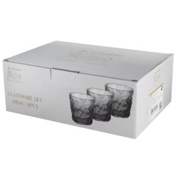 Lenardi 200-013 Набор из 6 стаканов 280мл в под.уп.(х8)Стекло