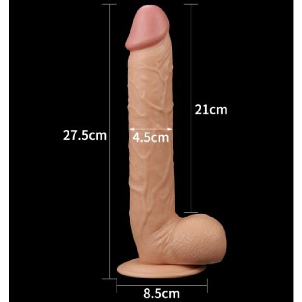 Фаллоимитатор - Legendary King Sized (25,4 см. x 4,3 см.)