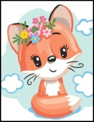 "Лисенок"-3361 канва с рисунком