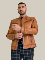 Мужская кожаная куртка