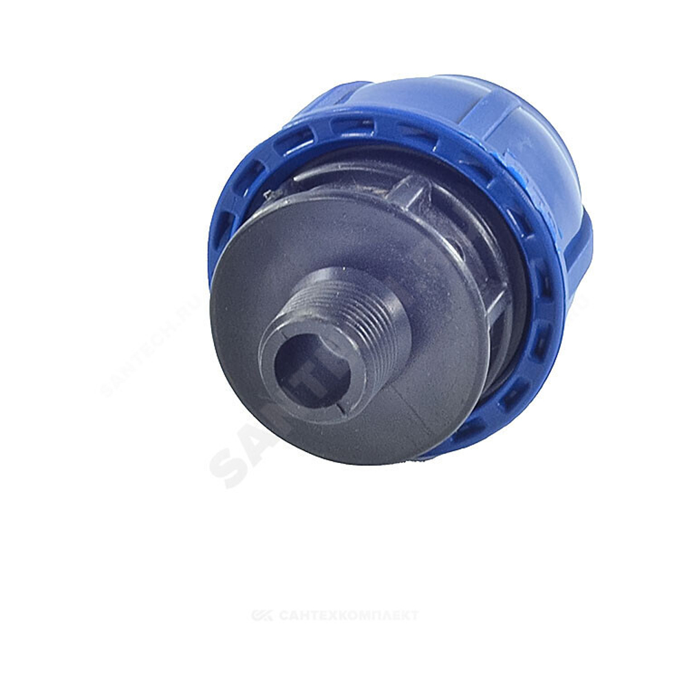 Муфта компрессионная ПЭ Дн 25х1/2" НР Ру16 RTP (РосТурПласт) 11502