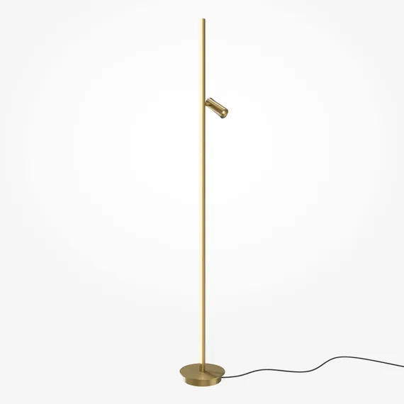 Напольный светильник (торшер) Тонкость / Thin 3000К 14Вт Maytoni mod395fl-l28bs3k