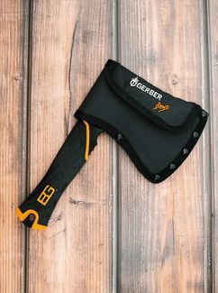Туристический походный топорик колун от Gerber черный