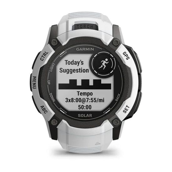 Часы Garmin Instinct 2X Solar White