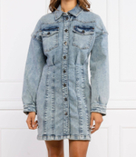 платье Twinset Actitude - голубой(212AP239A)