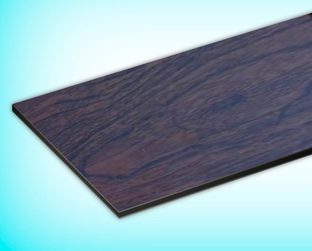 Алюкобонд W3 Дуб темный 3 мм/0,3 мм 1220х4000 мм