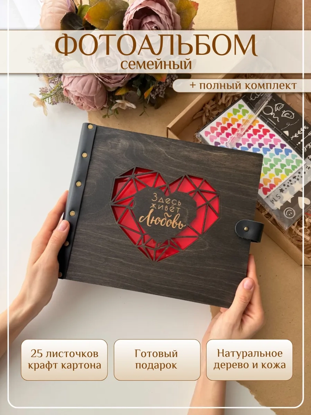 Семейный фотоальбом для фото