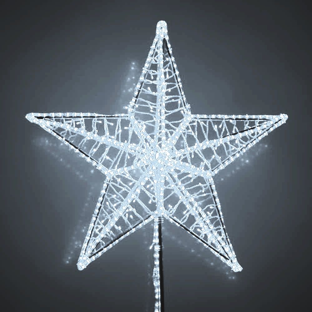 Макушка - звезда на елку «Кремлевская» красная