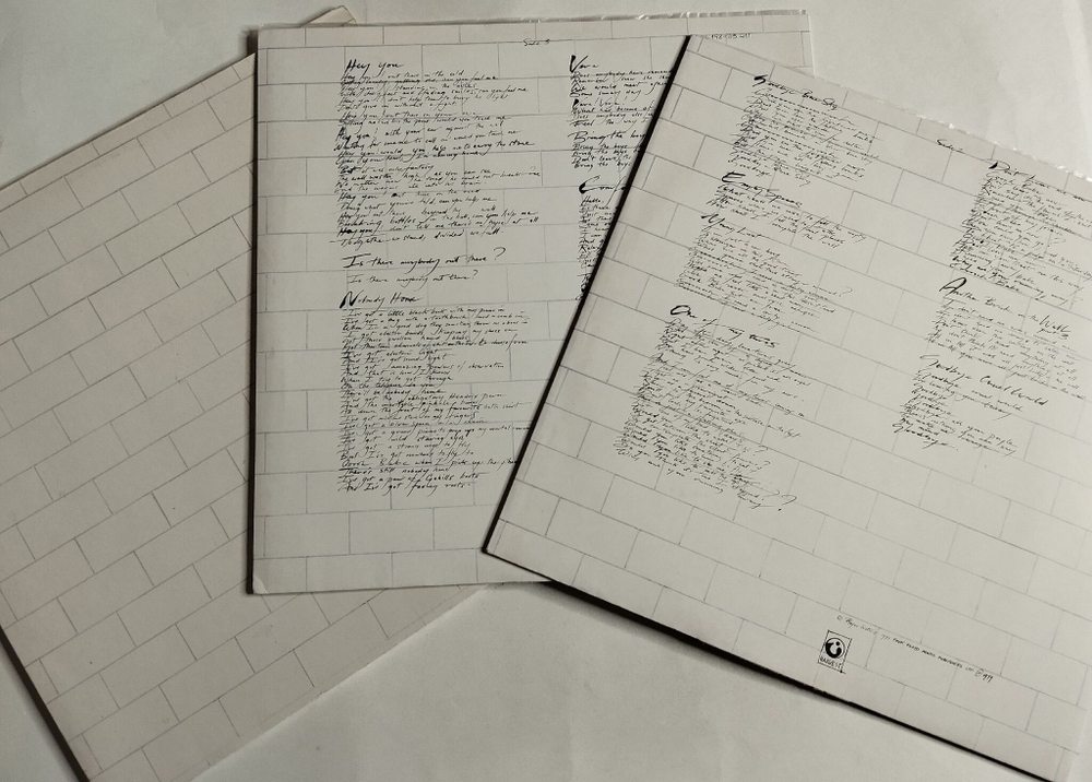 Винтажная виниловая пластинка LP Pink Floyd The Wall (Germany 1979) EX