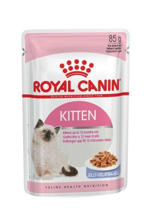 Royal Canin Kitten (Желе) Киттен: влажный корм для котят в возрасте до 12 месяцев, 85г
