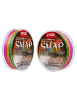 Шнур плетеный для рыбалки Ryobi SMAP PE8X-100M Multi Colour 6.0# 0,405мм