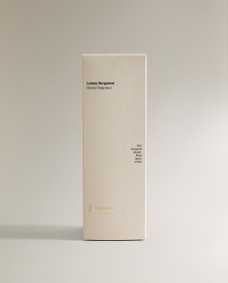 Zara Home Аромадиффузор Lemon Bergamot 200 мл, тростниковые палочки микадо, аромат свежий цитрусовый, Горчичный