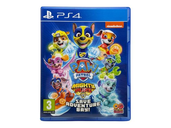 PS4 Paw Patrol: Mighty Pups Save Adventure Bay / Щенячий патруль (Б/У, Полностью на русском языке, CUSA-23350)