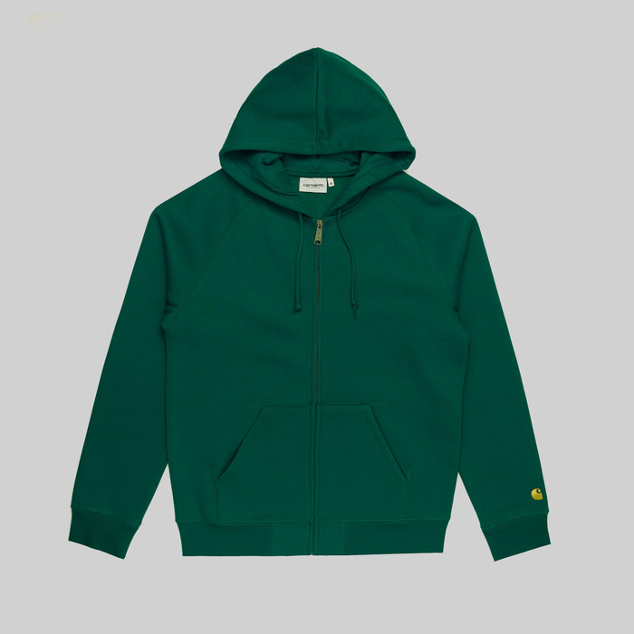 Толстовка мужская Carhartt WIP Chase Jacket Hooded артикул:I033664_chervil - купить в магазине Дайс