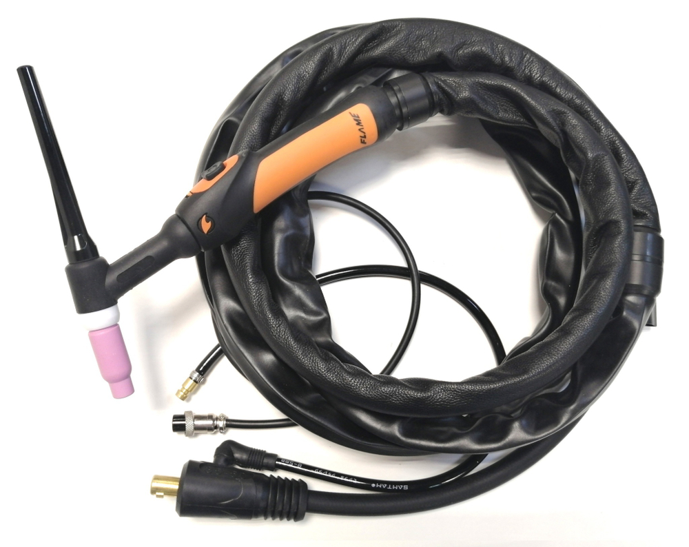 Горелка TIG-26 PROF, 8m (200А/2pin/ОКС+б/р газ)