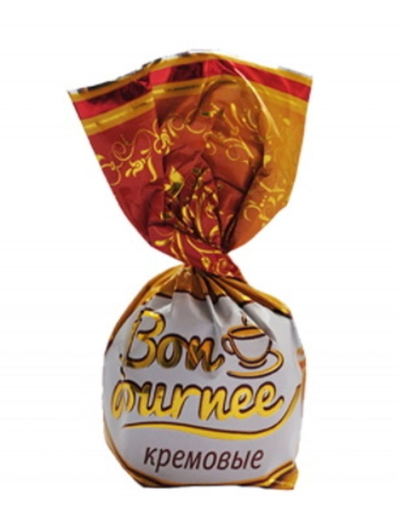 Белорусские конфеты «Bon Journee milk» кремовые Спартак - купить с доставкой на дом по Москве и всей России
