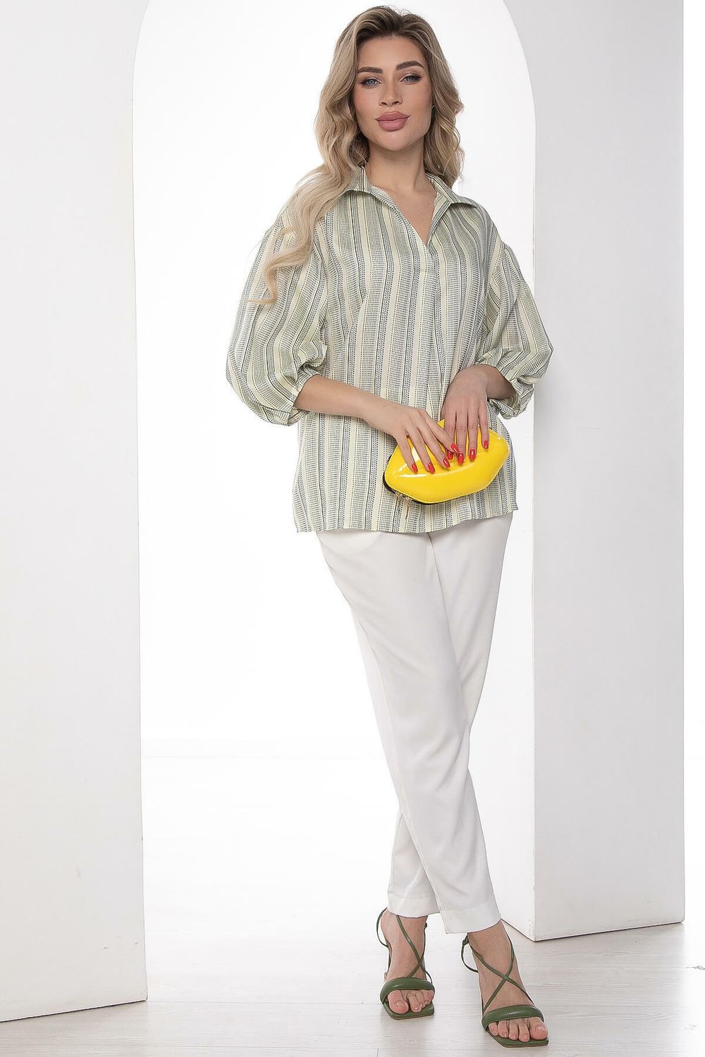 Блуза "Кейт" (желтая) Б8954 LT Collection