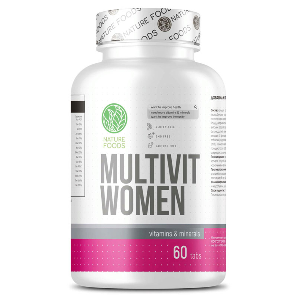 Nature Foods Multi WoMen (60 табл.) [M]