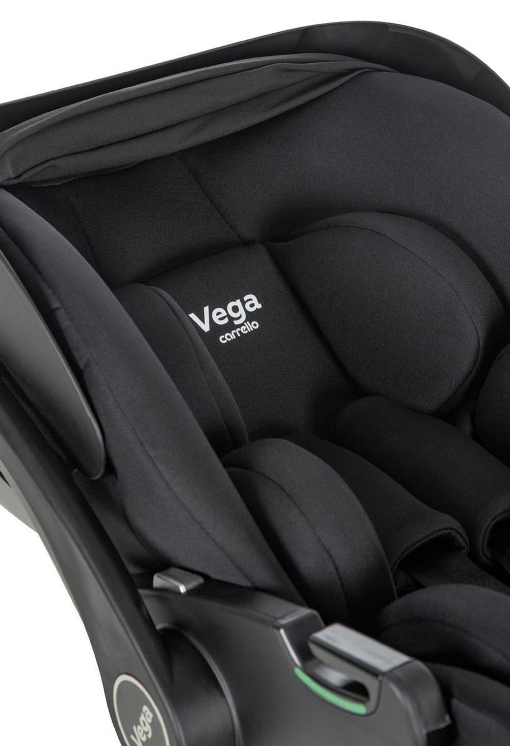 Коляска Carrello Alfa CRL-6522 2025 Vega CRL-14101 Absolute Black 3 в 1 Meadow Green